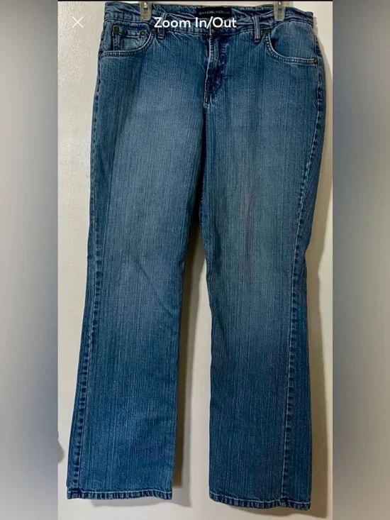 Bandolino Women's Dark Blue Boot-Cut Jeans - Picture 5 of 10